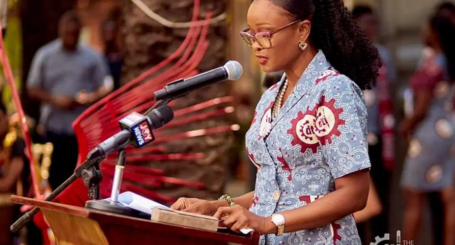 Miss Constance Swaniker, Founder and CEO of DTI