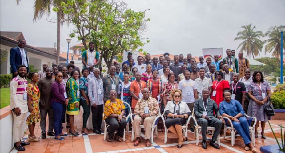 A group photograph after the event