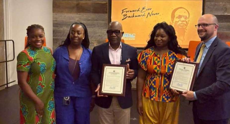 Crystal Ofori, Kaki Caternor, Mark Addo; Adjoa Kyerematen; Scott Heppard