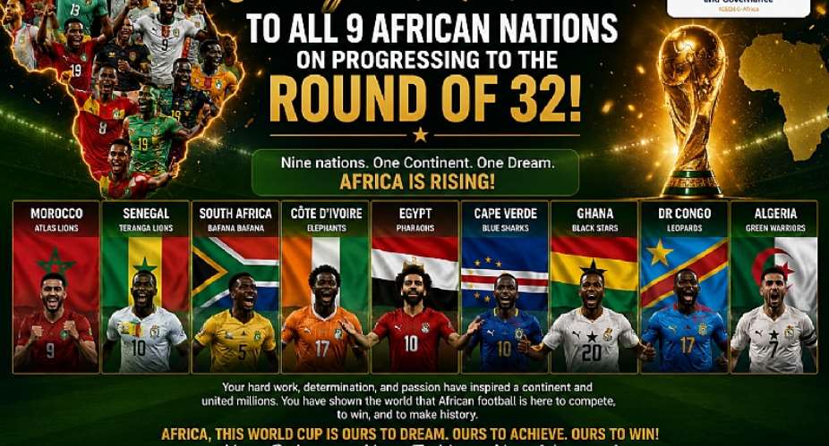 ICEDEG Africa Hails Historic NineNation African Qualification to World Cup Knockout Stage