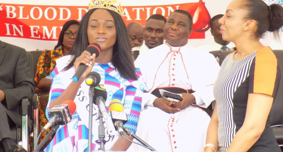 Minister Applauds Miss Ghana Foundation