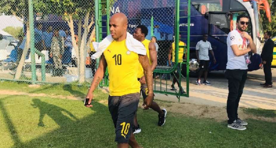 Andre Ayew returns to Black Stars training ahead of decisive Cameroon match