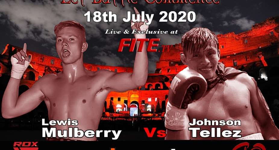 Boxing: Mulberry vs Tellez Added to Harrison vs Peers Undercard 18th July - Exclusively Live on FITE.TV.