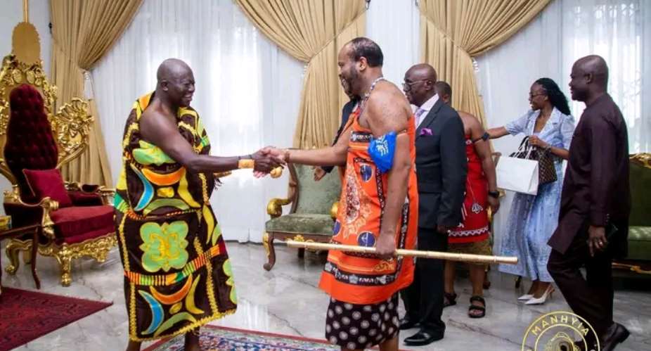Otumfuo standing up to exchange pleasantries with King Mswati unprecedented and historic - Obiri Boahen