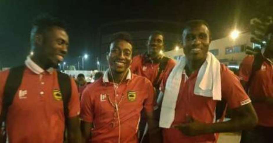 Presidents Cup: Kotoko arrive in Accra by air for Hearts clash