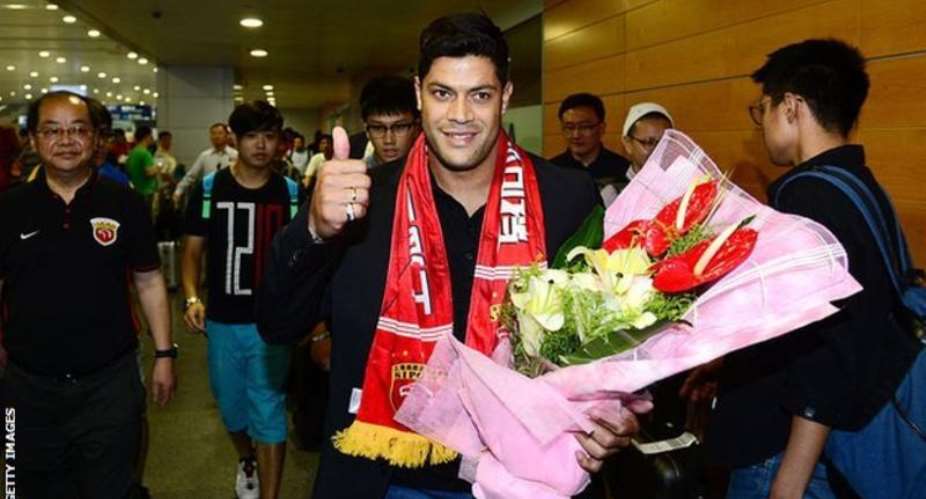 Hulk signs for Shanghai SIPG for Asian record 46.1m