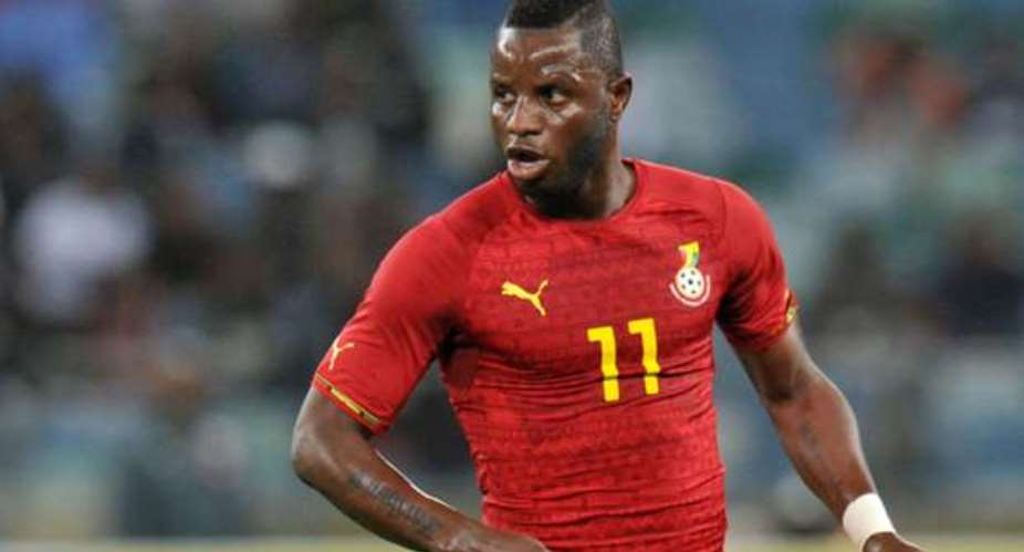 Ghana midfielder Mubarak Wakaso makes peace with coach Kwesi Appiah