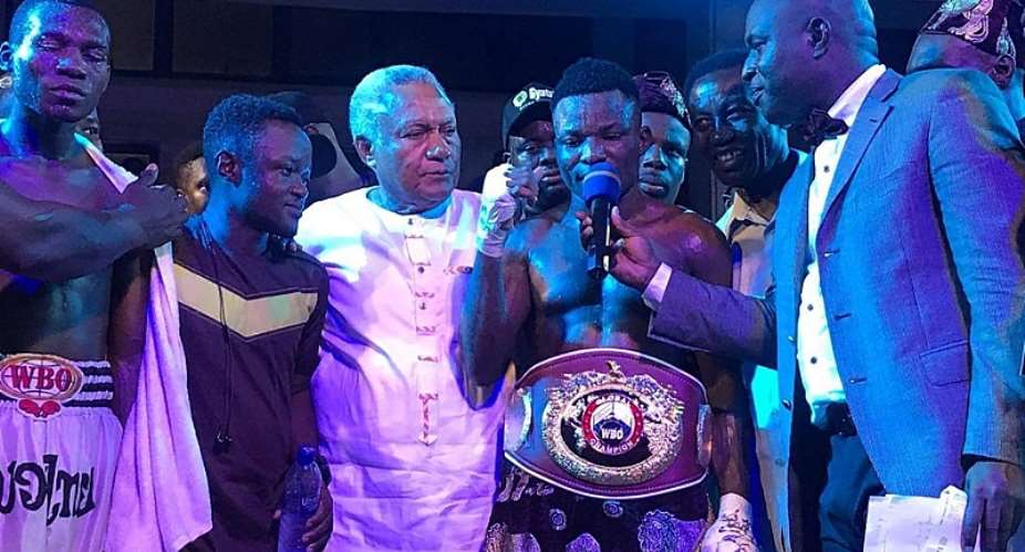 Wasiru Mohammed Wins WBO Global Super Bantamweight Title Via KO