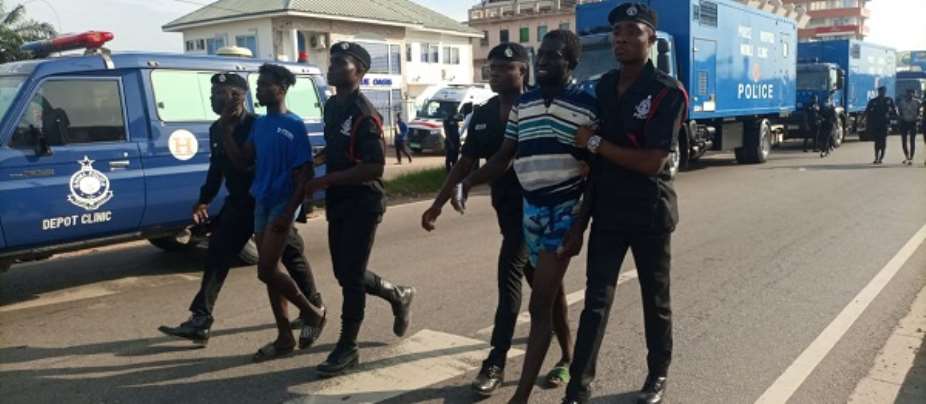 Arise Ghana lawyers deniedaccess to arrested demonstrators due to order from above