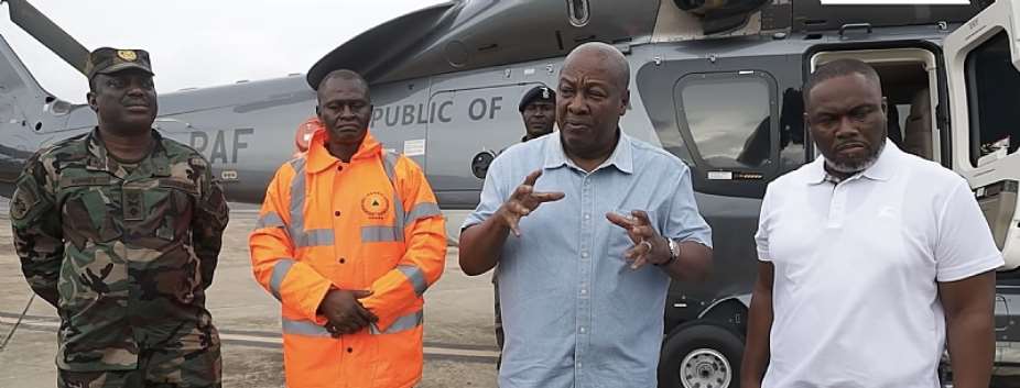 Mahama announces national security council meeting to tackle flooding