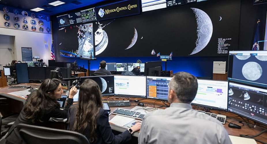 Mission Control Centre at NASA’s Johnson Space Centre. -  NASA
