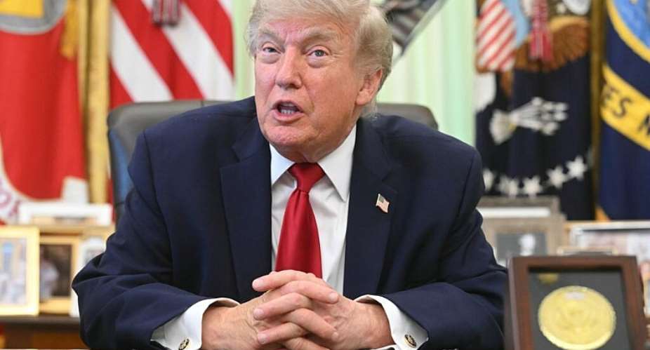 US President Donald Trump in the Oval Office of the White House, June 29, 2026, in Washington -  SAUL LOEB, AFP