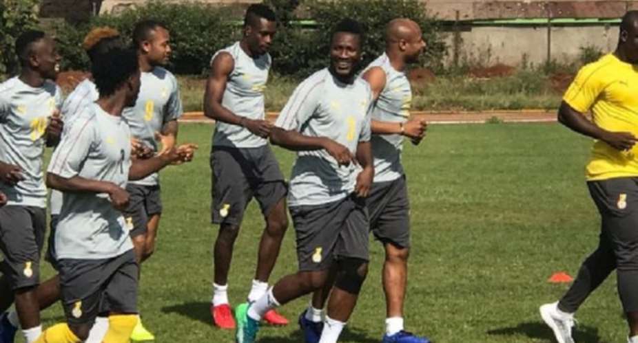 AFCON 2019: Ayew And Gyan Lead Ghana's Afcon Preparation Camp In UAE