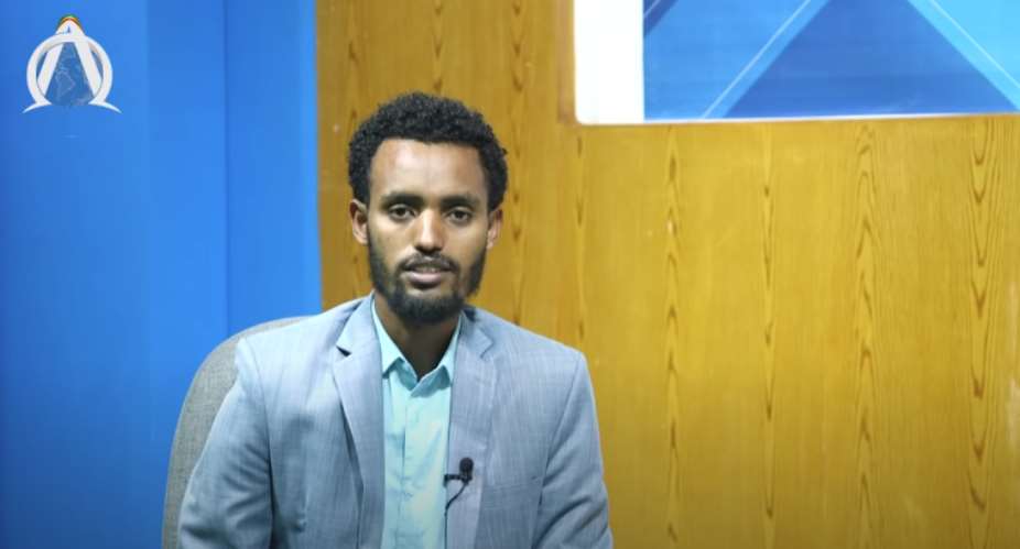 Alpha TV founder and editor Bekalu Alamrew was arrested May 27 in Addis Ababa. (YouTube/Alpha TV)