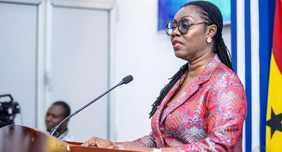 Minister of Communications and Digitalization Ursula Owusu Ekuful