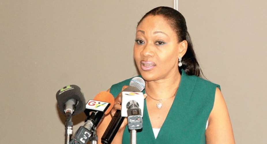 Chairperson of the Electoral Commission, Jean Mensa