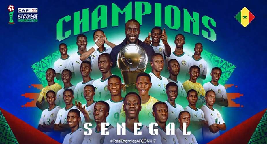Senegal crowned CAF U-17 AFCON champions after shootout win over Tanzania