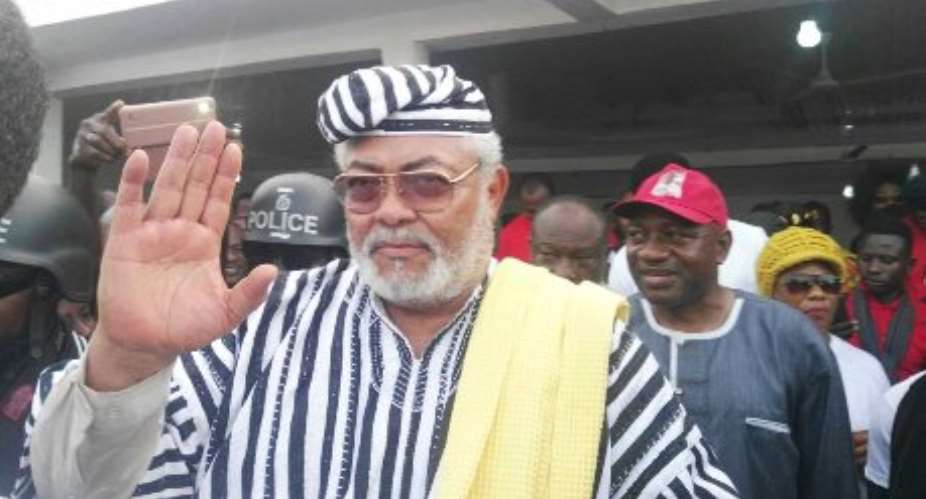 NDC didn't lose election because of 'lame horse' - Rawlings replies Mahama on June 4