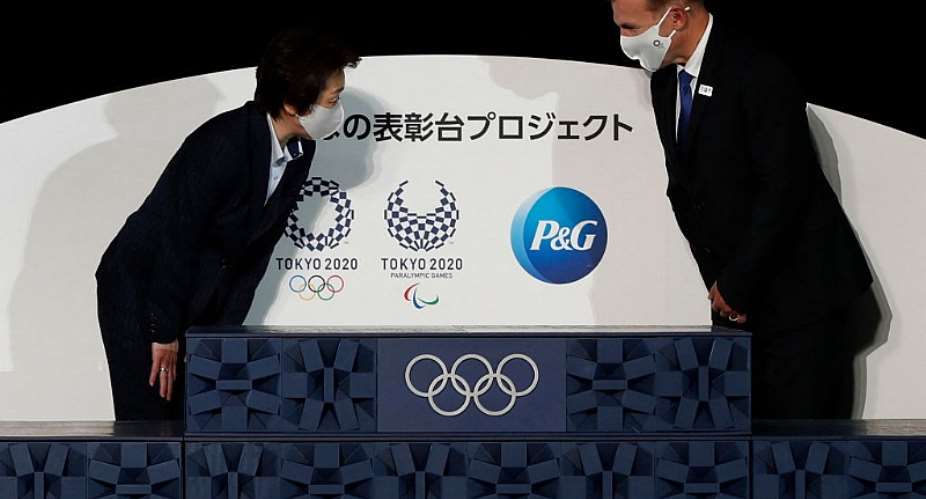The Tokyo 2020 medal ceremony podium was unveiled today Getty Images
