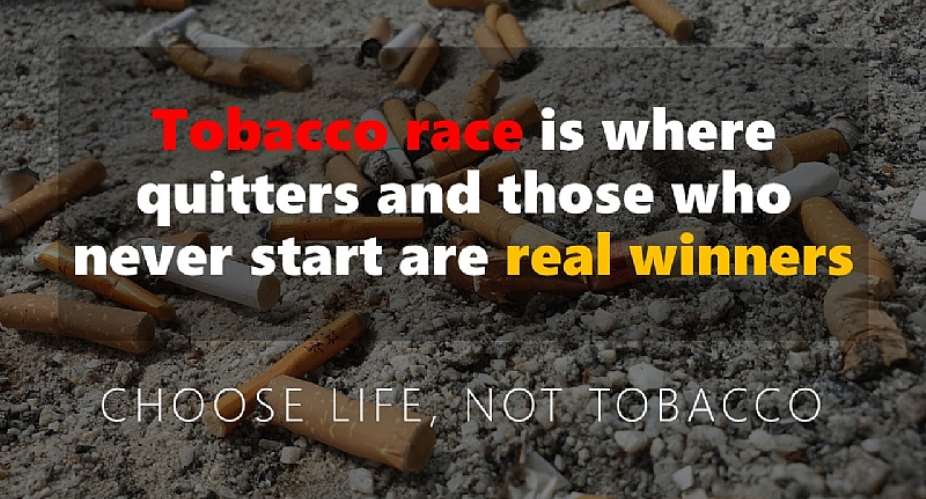 Tobacco race: where quitters and non-runners are the real winners