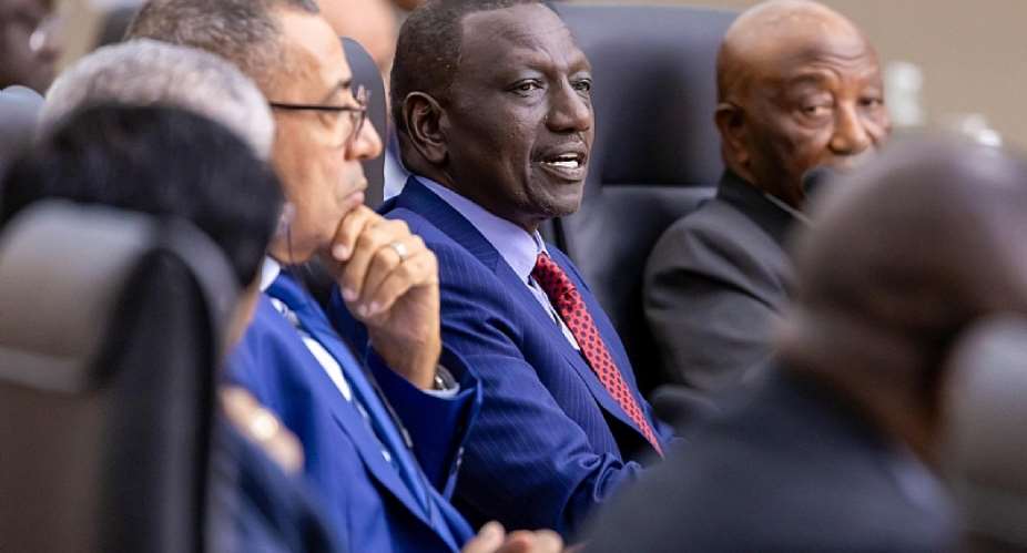President of Kenya, William Ruto at the Korea-Africa summit