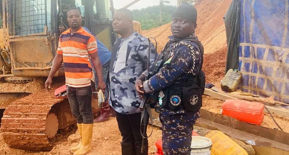 Prestea Huni-Valley MCE leads anti-illegal mining operations