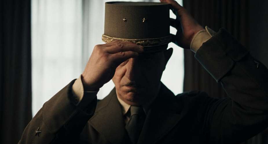 Simon Abkarian stars in director Antonin Baudrys two-part blockbuster following the wartime exploits of Free French leader Charles de Gaulle. -  2026 Path Films - TF1 Films Production - Belvdre - Auvergne-Rhne-Alpes Cinma