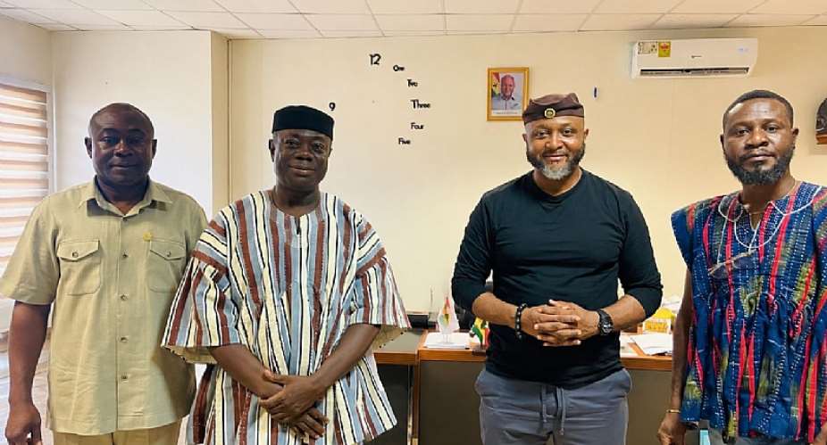 Astroturf Ghana Limited engages NSA on enhancing quality football infrastructure across Ghana