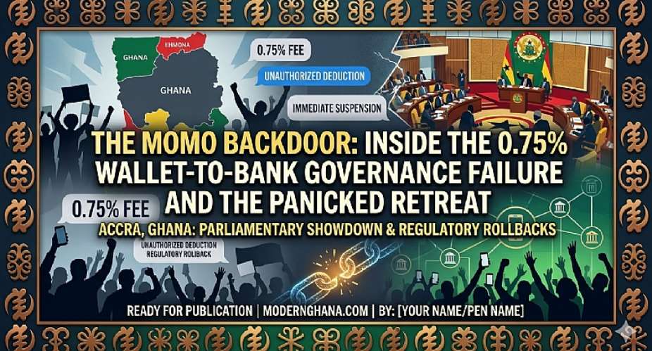The MoMo Backdoor: Inside the 0.75% Wallet-to-Bank Governance Failure and the Panicked Retreat