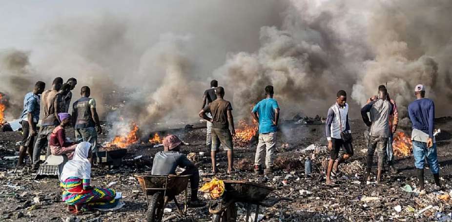 Poison or poverty: the impossible economic choices facing Ghana’s e-waste workers