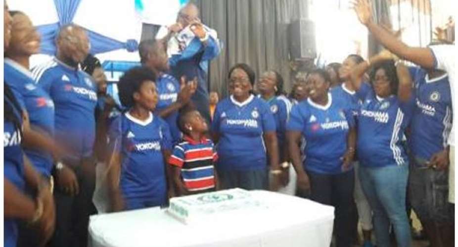Ghanaian church celebrates Chelsea premier league success
