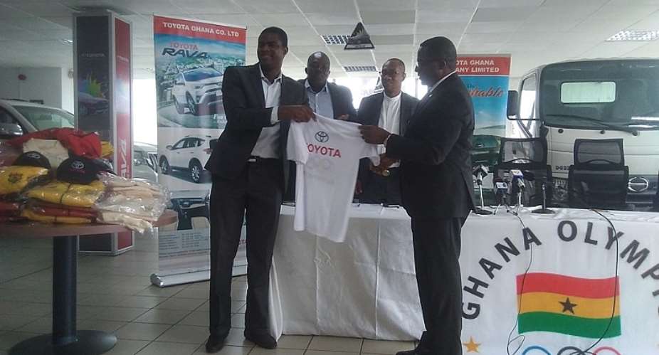Toyota Ghana Supports Ghana Olympic Committee