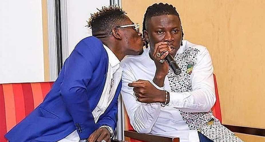 Shatta Wale Defends His Kiss Of Peace With An Incorrect Bible Verse