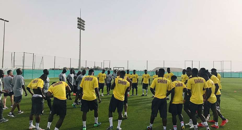 AFCON 2019: Black Stars Warp Up Day 2 Of Training Tour