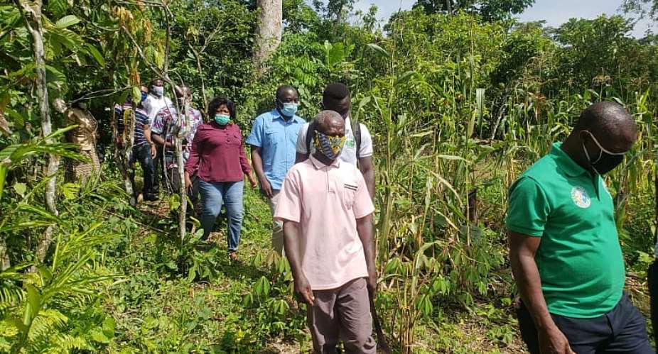 Atiwa East District Planning Coordinating Unit Embarks On Project Monitoring