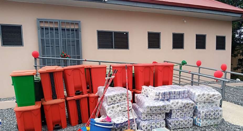 GAMA hands over sanitation facilities to schools in Tema