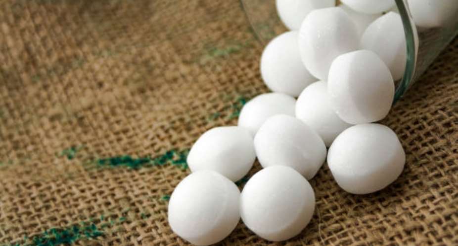 Naphthalene balls flammable; keep away from fire, water, food, children – FDA warns public