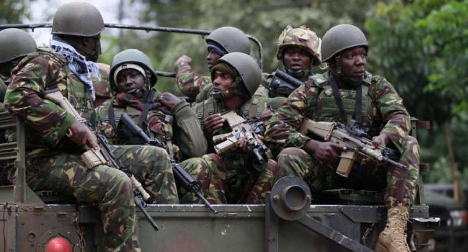 File picture of military officers