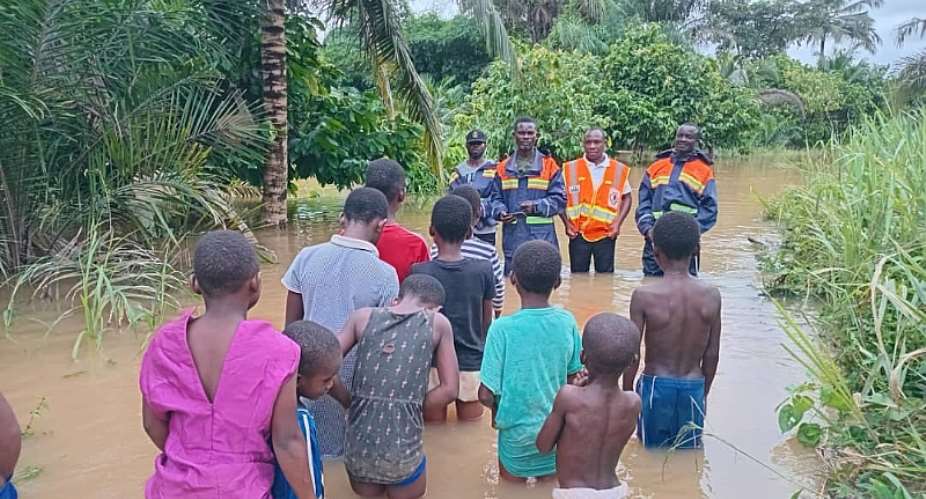 Agona East Hit by Major Floods; NADMO Appeals for Urgent Support