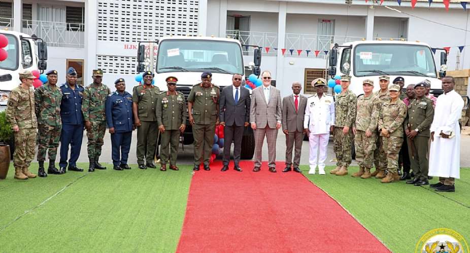 US Embassy donates heavy-duty trucks to boost Ghana Armed Forces’ operations