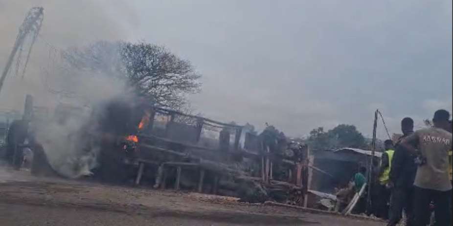 Adubinsu Tanker Explosion: Fire Service Slams Residents for Attacking Firefighters