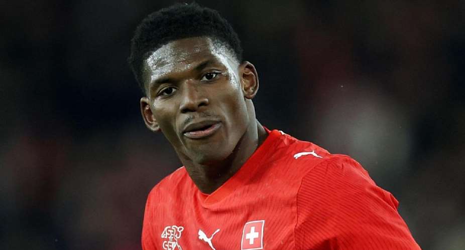 Getty ImagesImage caption: Embolo scored eight goals in 31 league matches for French side Stade Rennais last season