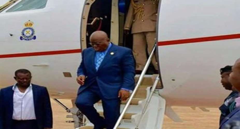 Akufo-Addo leaves for Belgium for UN SDGs meeting