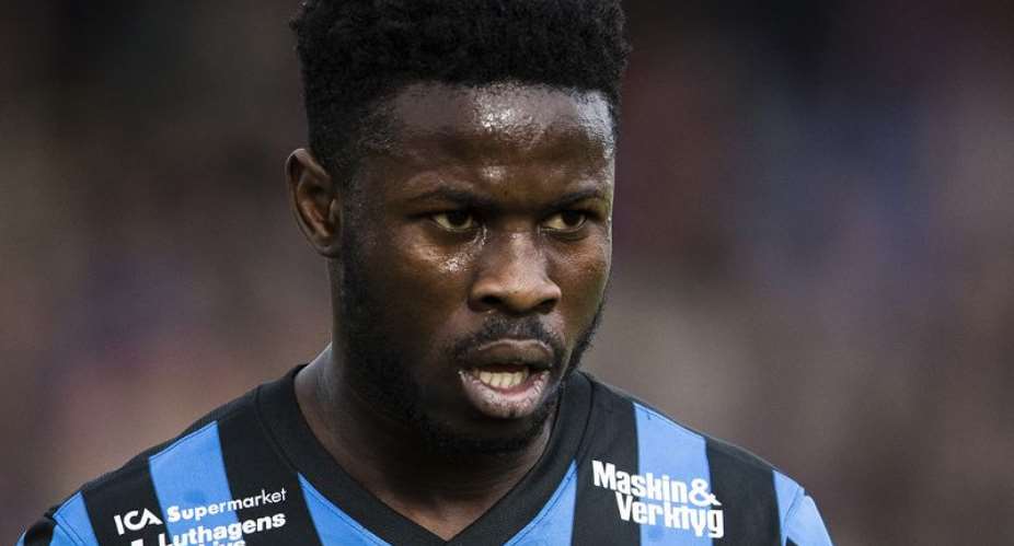 IK Sirius star Kingsley Sarfo won't join Black Stars for AFCON qualifier over nationality dilemma