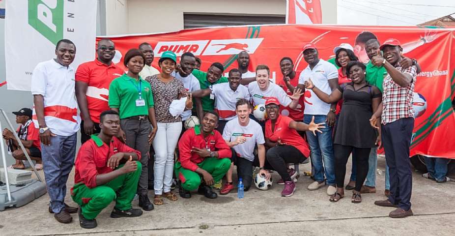 Puma Energy Thrills Soccer Fans In Accra And Kumasi
