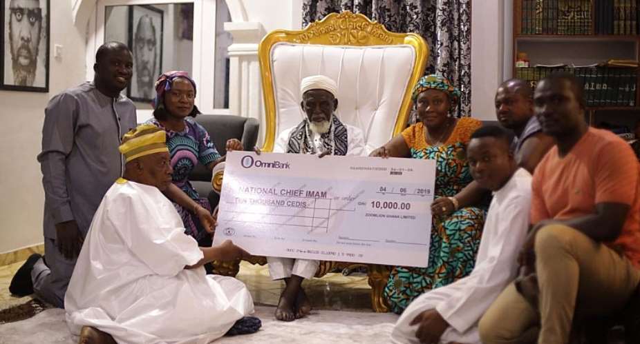 Zoomlion Donates To National Chief Imam On Eid-Ul- Fitr