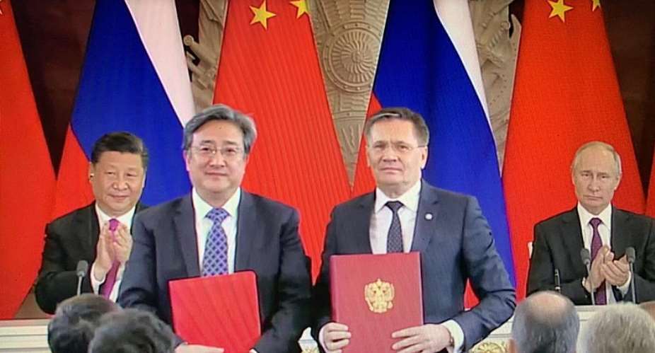 China-Russia sign contract for units 3-4 of Xudapu NPP 1