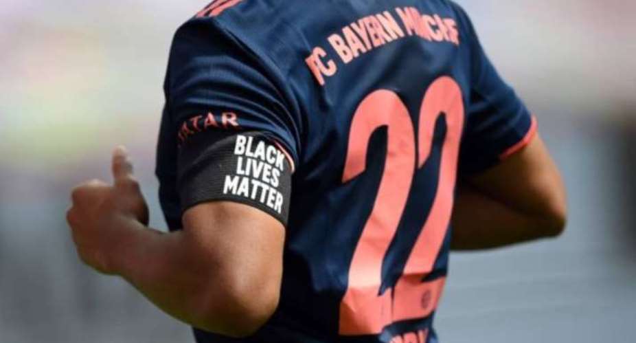 Bundesliga: Bayern Munich Players Wear Black Lives Matter Armbands During Bundesliga Victory