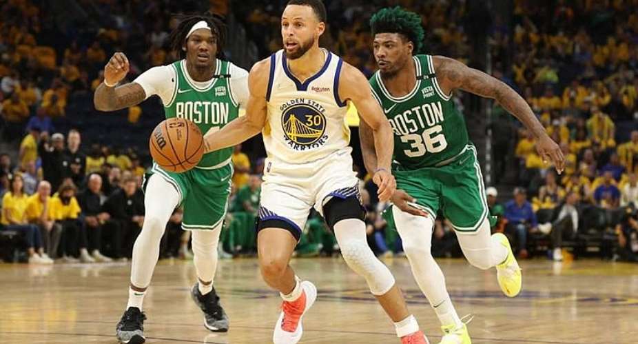 NBA Finals: Golden State Warriors beat Boston Celtics to level series at 1-1
