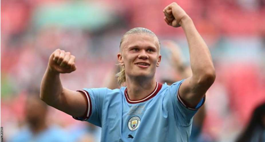Erling Haaland has scored 52 goals in 52 appearances for Manchester City this season
